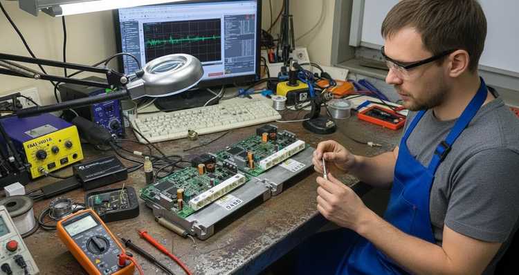 Компонентный ремонт промышленных блоков управления