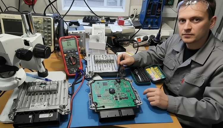 Покомпонентный ремонт промышленных блоков управления