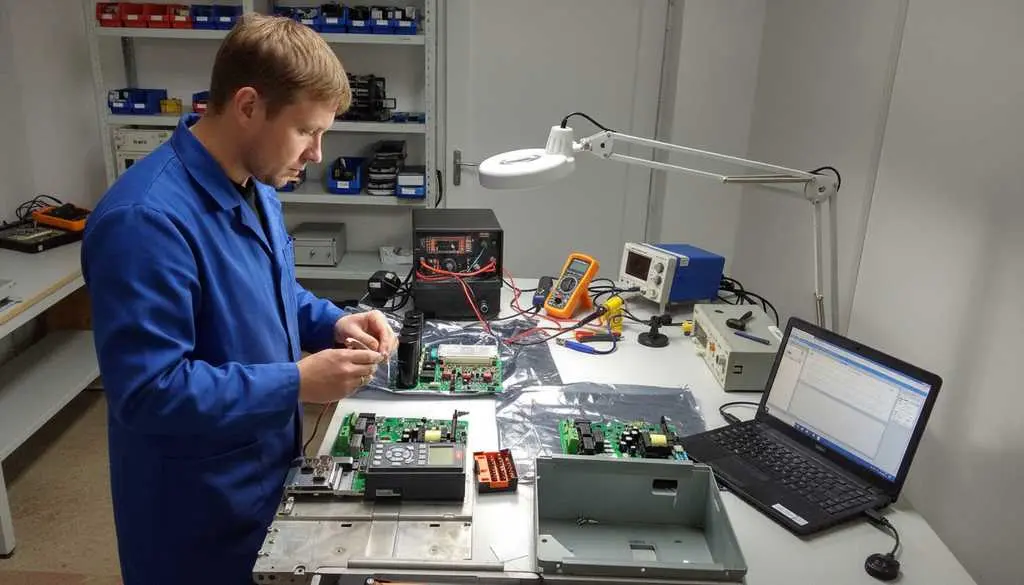 Ремонт платы преобразователя частоты Danfoss FC302