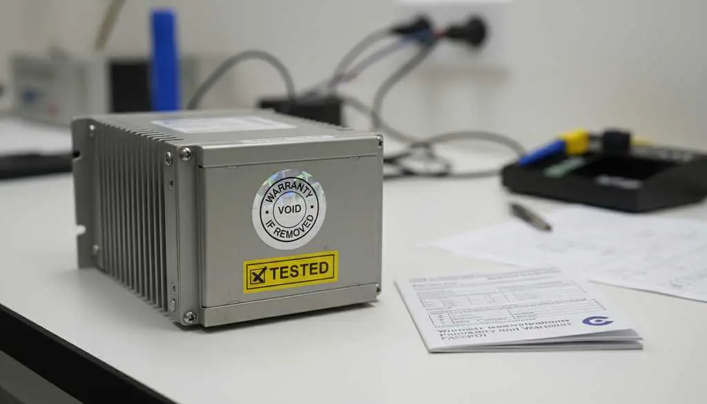 Отремонтированное оборудование с гарантийной пломбой